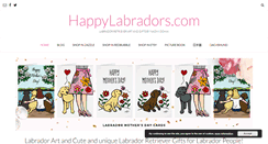 Desktop Screenshot of happylabradors.com